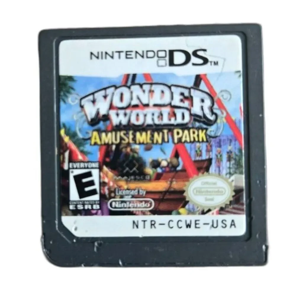 Wonder World Amusement Park Nintendo DS 3DS (Cartridge Only) Tested